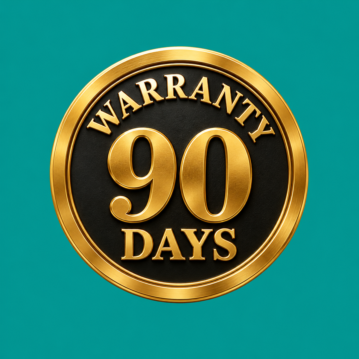 NearSignal 90-day product warranty badge